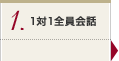 1対1全員会話