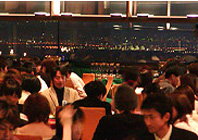 夜景の見える会場夜景の見える会場